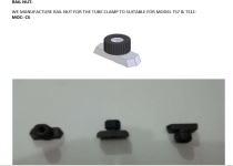 Rail Nut Tube Clamps